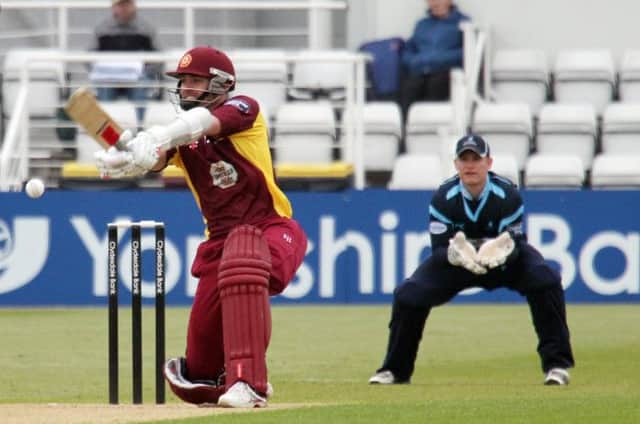 Stephen Peters made a rare limited overs appearance for the County against New Zealand A