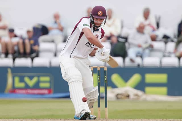 Matt Spriegel will leave the County Ground in September after two years at the club