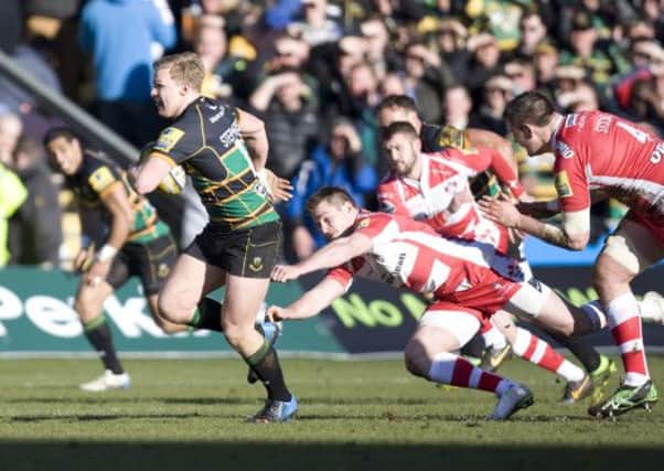 SEASON OPENER - Saints face Gloucester at Franklin's Gardens on Friday night (Picture: Linda Dawson)