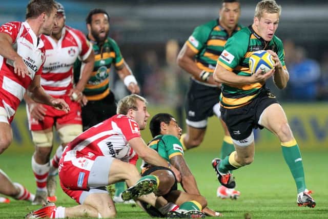 Saints V Gloucester. NNL-140609-011719009