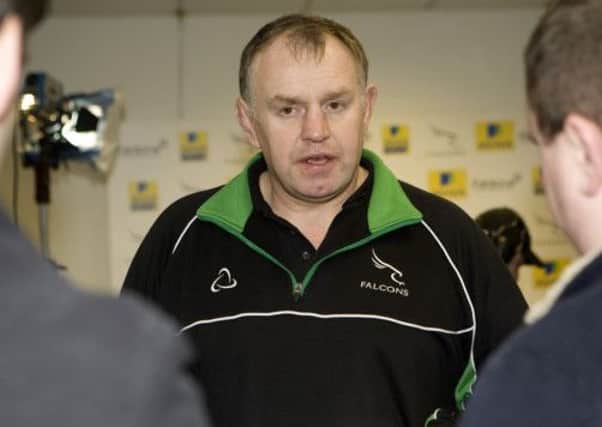 DISAPPOINTED - Newcastle Falcons boss Dean Richards (Picture: Linda Dawson)
