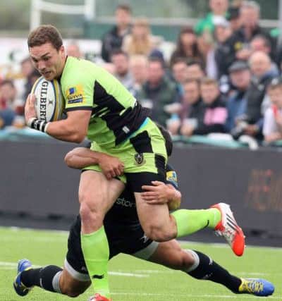Newcastle Falcons V Saints. NNL-140922-004032009