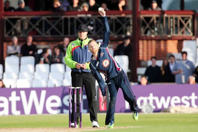 Natwedst T20 Blast Northants Steelbacks v Leicestershire Foxes.
Graeme White. NNL-140523-221702009