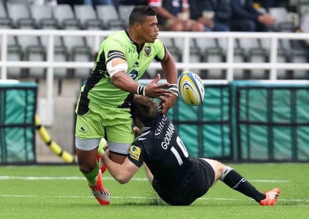 BIG WIN - Luther Burrell and Saints breezed past Newcastle last Sunday and face Bath this weekend (Picture: Sharon Lucey)