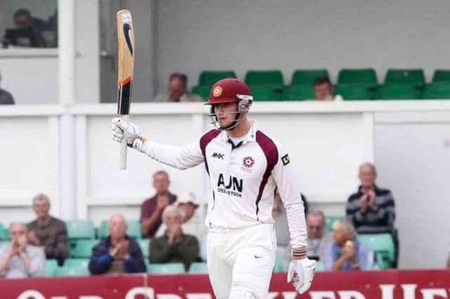 Rob Keogh made a fine century for Northamptonshire against Sussex