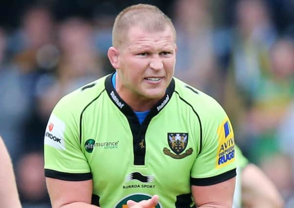 RULED OUT - Saints skipper Dylan Hartley misses the trip to London Irish
