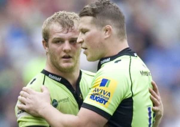 OVER TO YOU MATE - Mike Haywood replaces the injured Dylan Hartley at London Irish