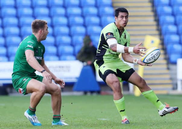 OUTSTANDING - George Pisi was the Saints' star man in the win at London Irish (Picture: Kirsty Edmonds)