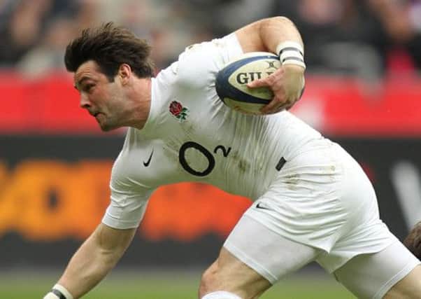 RED ROSE DAYS - Ben Foden in action for England against France in 2012