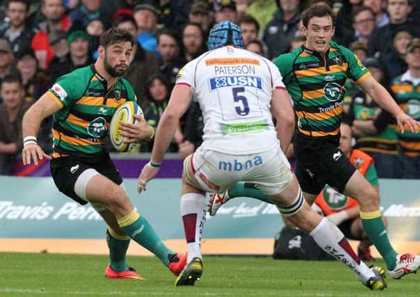 BACK TO HIS BEST - Saints full-back Ben Foden was in top form for Saints against Sale on Saturday (Picture: Sharon Lucey)