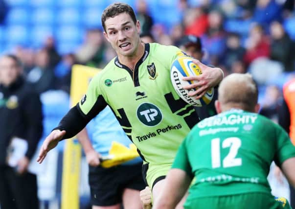BACK IN THE STARTING LINE-UP - Saints winger George North