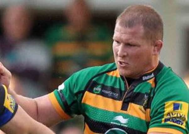 DISAPPOINTED - Saints skipper Dylan Hartley