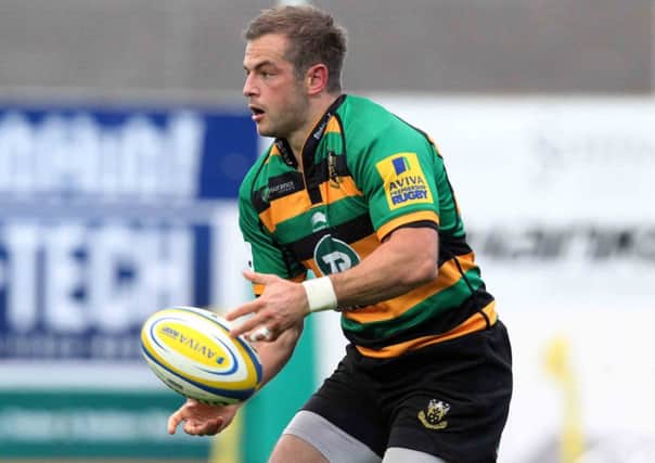 Stephen Myler was one of seven Northampton players selected by Stuart Lancaster