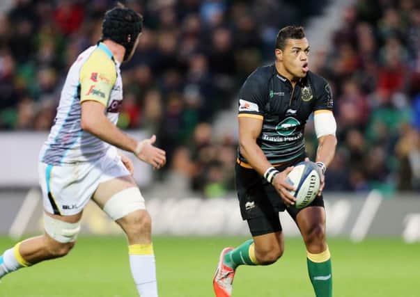 Luther Burrell suffered a hand injury against Ospreys on Saturday (picture: Kirsty Edmonds)