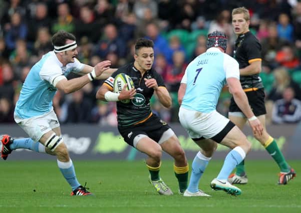 STAR MAN - Tom Collins stood out for Saints against Newcastle (Pictures: Sharon Lucey)