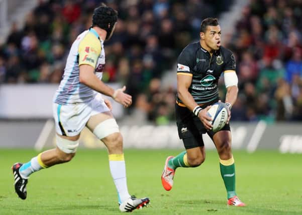 MISSING OUT - Luther Burrell will not face South Africa as he continues to recover from the hand injury he sustained against Ospreys (Picture: Kirsty Edmonds)