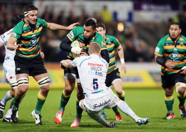 IN CONTENTION - Luther Burrell could play for Saints against Samoa (picture: Kirsty Edmonds)