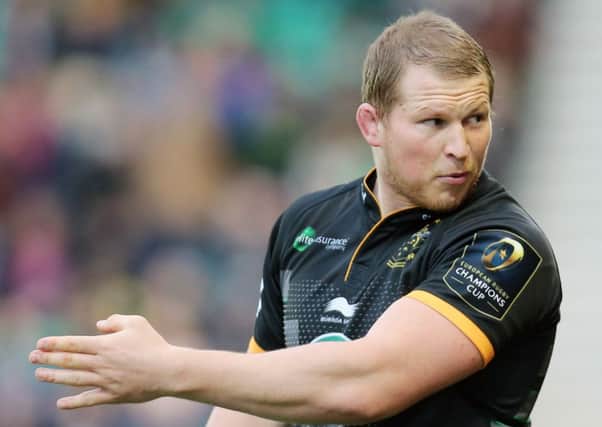 BENCH ROLE - Saints skipper Dylan Hartley doesn't start the Champions Cup match in Treviso