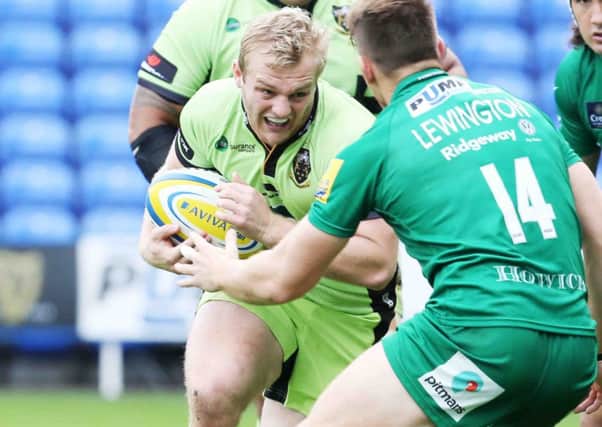 CONFIDENCE BOOSTED - Saints hooker Mike Haywood