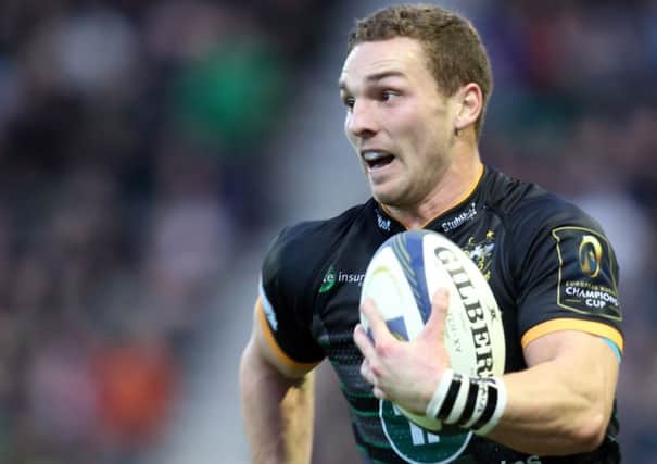 BACK ON THE TRY TRAIL - winger George North is back in the Saints starting line-up
