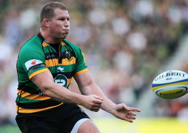 BIG DECISION - Dylan Hartley has opted to remain at Saints (picture: Sharon Lucey)