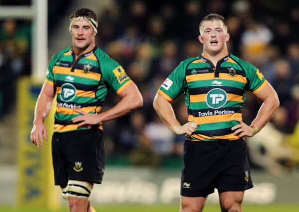 NEW DEALS - Calum Clark and Alex Waller have committed to Saints (picture: Kirsty Edmonds)