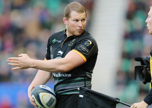 Dylan Hartley has decided to stay on at Franklin's Gardens (picture: Kirsty Edmonds)