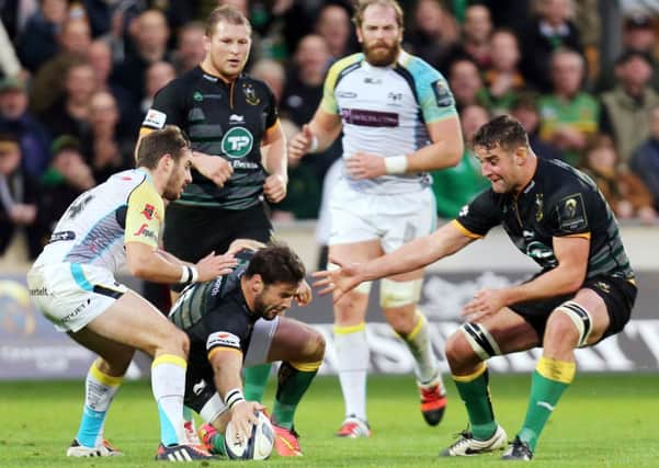 SUNDAY RE-MATCH - Saints were too good for Ospreys at Franklin's Gardens in October