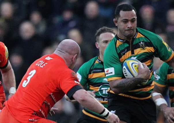 FRANCE-BOUND- Samu Manoa will move to Toulon next summer (picture: Sharon Lucey)