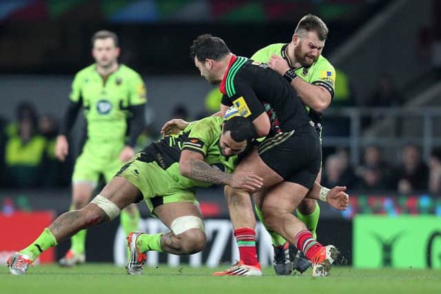 Saints V Harlequins. NNL-141227-191822009