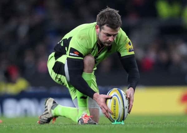 ENGLAND MATCH-UP - Saints fly-half Stephen Myler comes up against Red Rose rival Danny Cipriani at Sale on Saturday