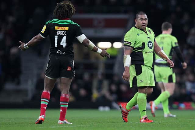 BANNED - Salesi Ma'afu will miss Saints' trip to Ospreys on Sunday (picture: Sharon Lucey)