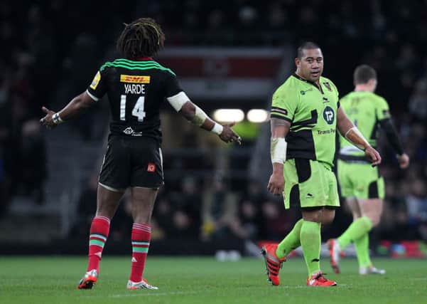 BANNED - Salesi Ma'afu will miss Saints' trip to Ospreys on Sunday (picture: Sharon Lucey)