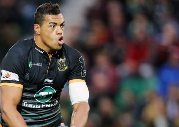 MAN ON A MISSION - Saints centre Luther Burrell