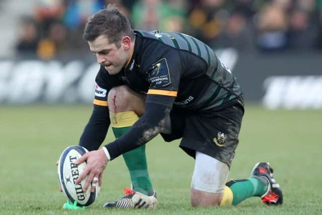 ENGLAND CHANCE? - Saints fly-half Stephen Myler