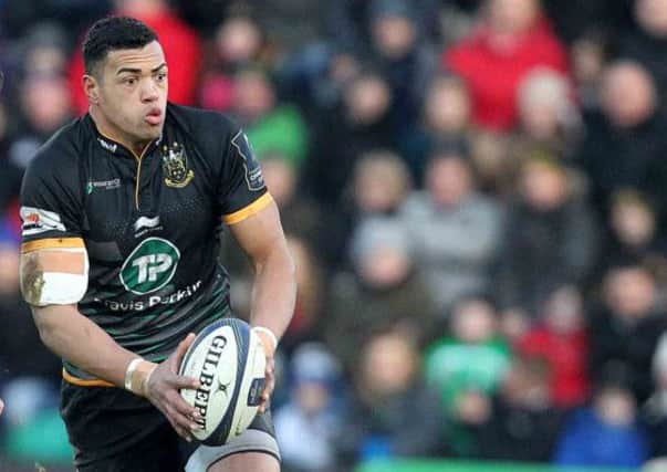 CENTRE STAGE - Luther Burrell starts for England in Wales on Friday night (picture: Sharon Lucey)