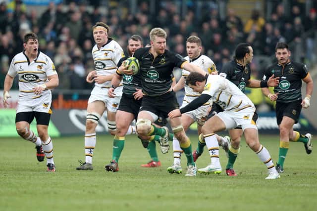 LV=Cup.
Saints V Wasps.
James Craig. NNL-150802-004825009