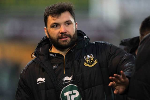 MISSING OUT - Alex Corbisiero will play no part against London Irish (picture: Sharon Lucey)