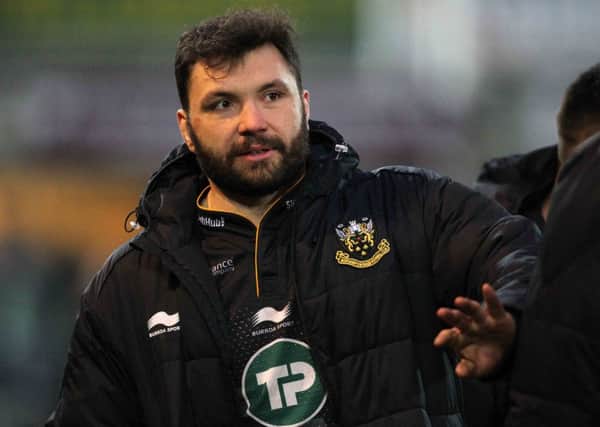 MISSING OUT - Alex Corbisiero will play no part against London Irish (picture: Sharon Lucey)