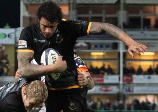 HE'S BACK - Courtney Lawes returns to the Saints starting line-up against Harlequins