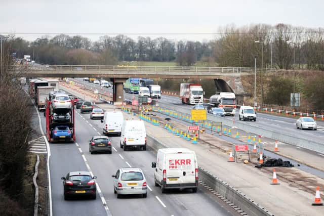 M1 in Northamptonshire