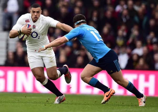 FIT AGAIN - Saints and England centre Luther Burrell