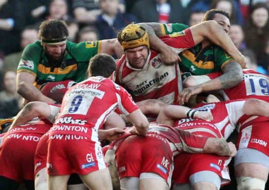 Tom Wood and Courtney Lawes are back in England's matchday squad (picture: Sharon Lucey)