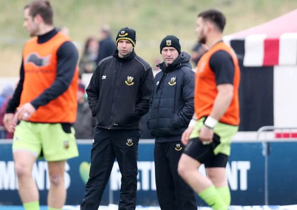 WORK TO BE DONE - Jim Mallinder says a top two finish for Saints in the Aviva Premiership is not guaranteed