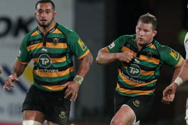 Samu Manoa and Dylan Hartley have been highlighted as key men by a French newspaper (picture: Sharon Lucey)