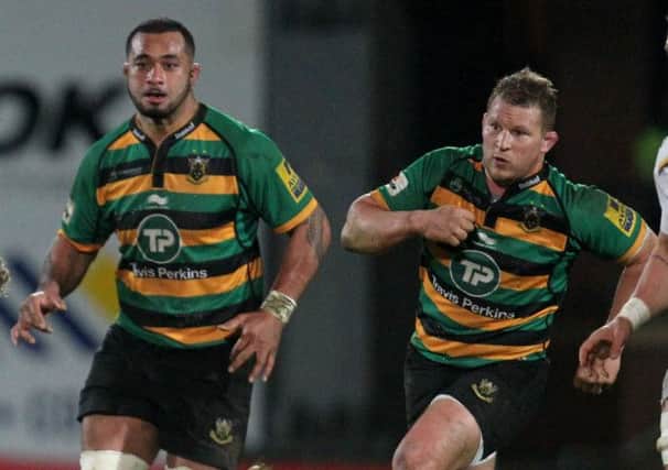 Samu Manoa and Dylan Hartley have been highlighted as key men by a French newspaper (picture: Sharon Lucey)