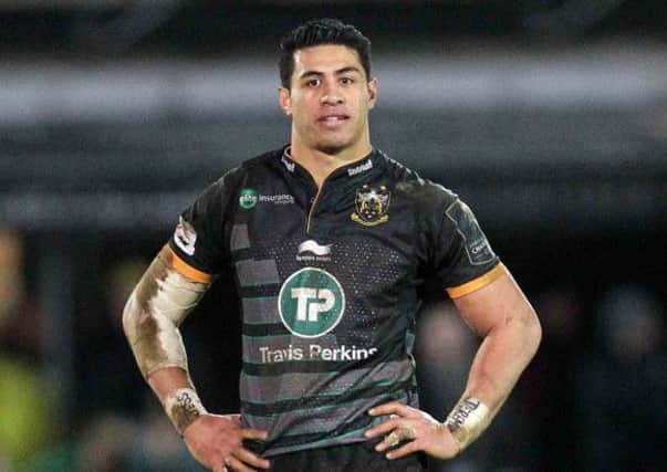 George Pisi hit a century of Saints appearances in the defeat at Clermont (picture: Sharon Lucey)