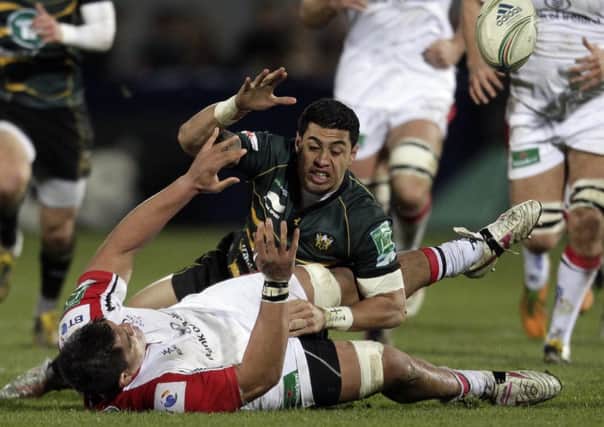 George Pisi helped Saints bounce back by beating Ulster in Belfast in December, 2012