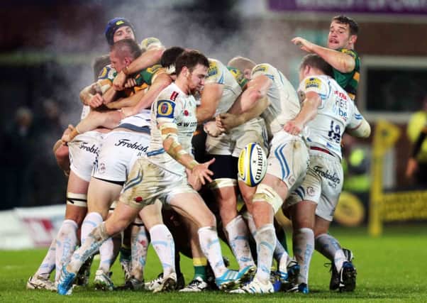 Exeter Chiefs scrapped their way to a 24-18 win at Saints in November (picture: Kirsty Edmonds)