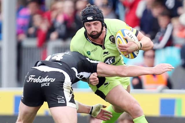 Tom Wood is likely to be in action against Saracens (picture: Kirsty Edmonds)